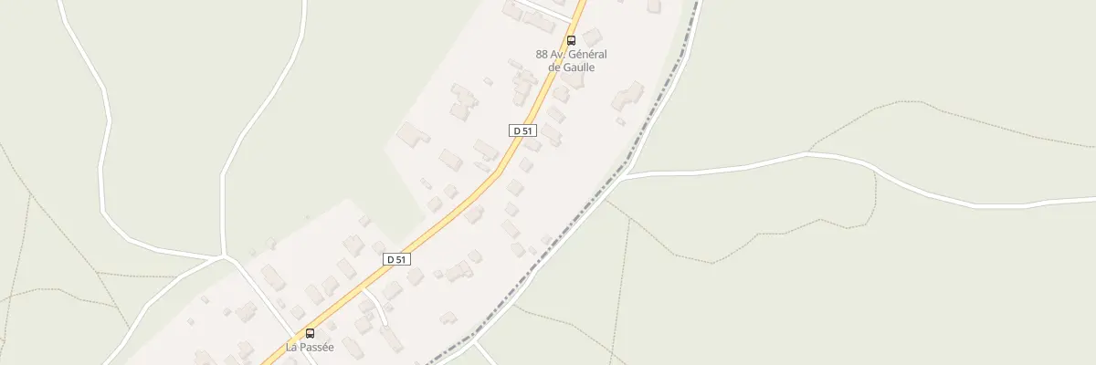 Plan du 105 Rue du Général de Gaulle à Chantraine