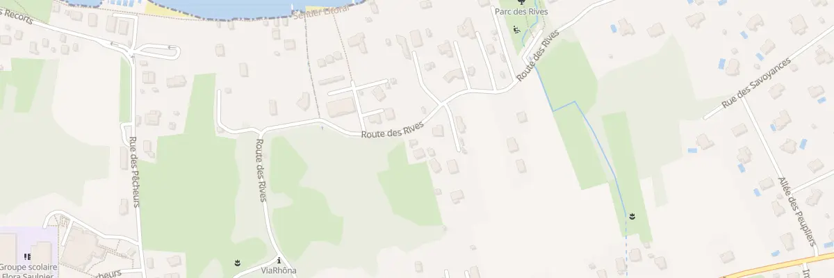 Plan du 32 Rte des Rives à Anthy-sur-Léman