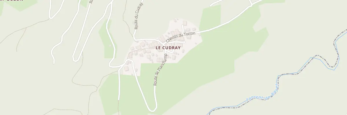 Plan du 28 Imp des Geais à Saint-Paul-sur-Isère
