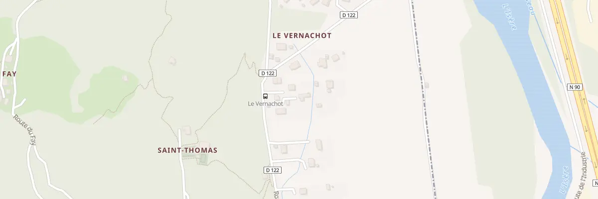 Plan du 5004B Le Vernachot à Esserts-Blay