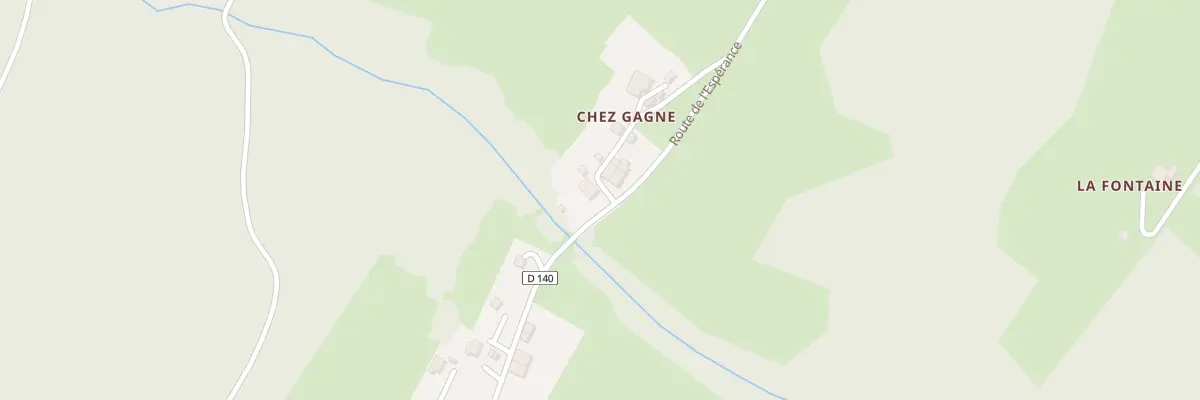 Plan du 9 Che de la Via à Burdignin