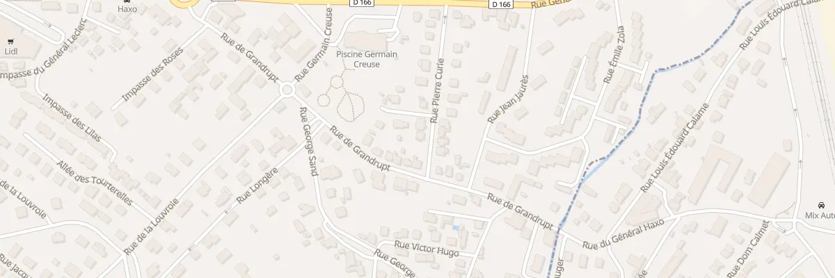Plan du 1 Rue Pierre Curie à Golbey