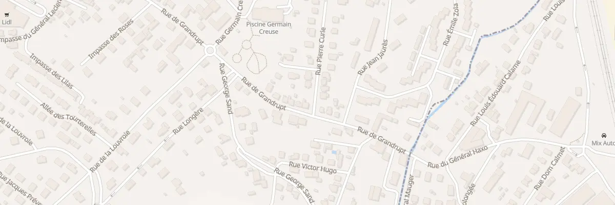 Plan du 25 Rue de Grandrupt à Golbey