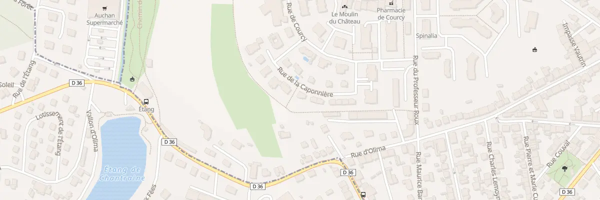 Plan du 15 Rue de la Caponnière à Épinal