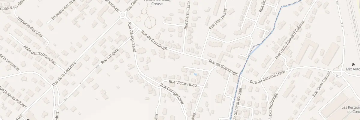 Plan du 44 Rue de Grandrupt à Golbey