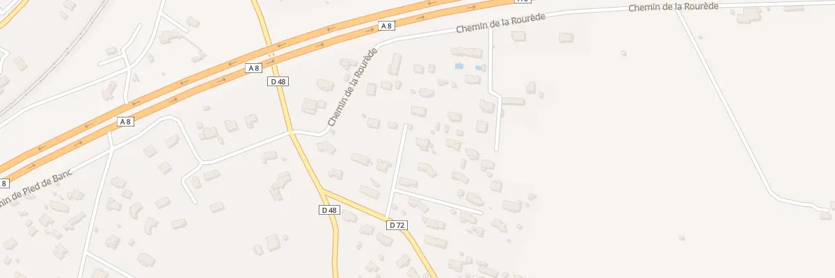 Plan du 100 Che des Eglantiers à Vidauban