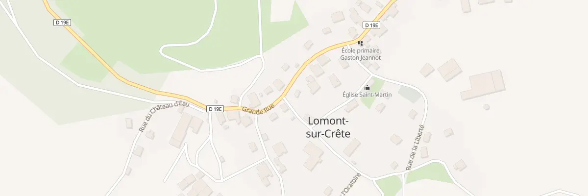 Plan du 10 Gr Grande Rue à Lomont-sur-Crête