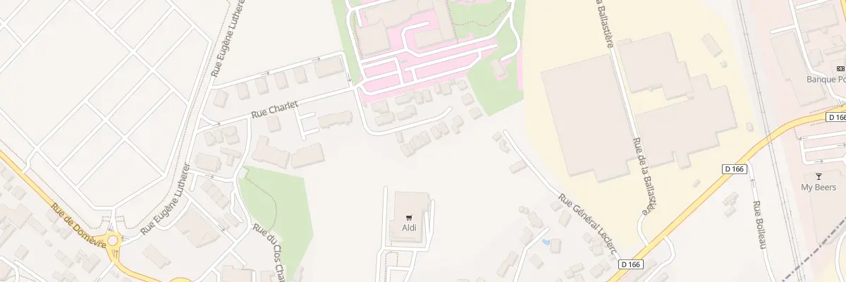 Plan du 33 Rue Charlet à Golbey