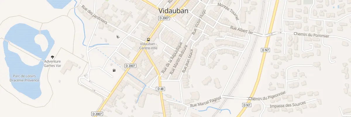 Plan du 17 Rue de la République à Vidauban