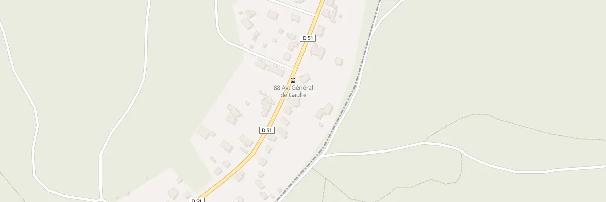 Plan du 97 Rue du Général de Gaulle à Chantraine