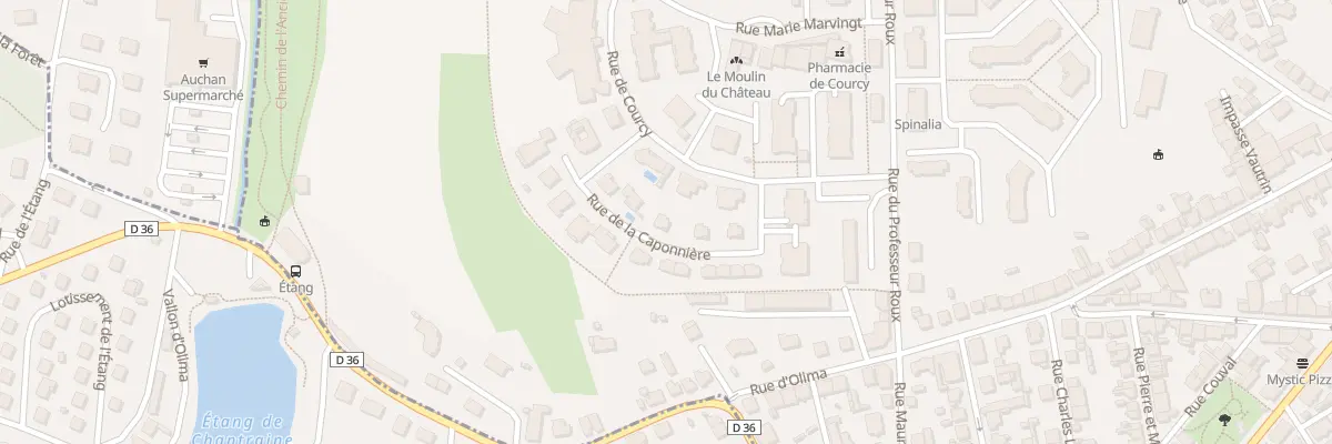 Plan du 6 Rue de la Caponnière à Épinal