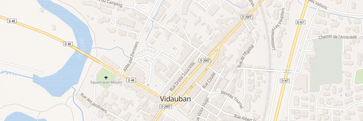 Plan du 17 Bd Carnot à Vidauban