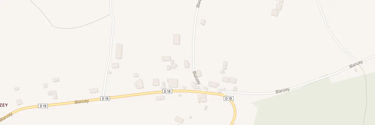 Plan du 503 Blanzey Haut à Fougerolles-Saint-Valbert