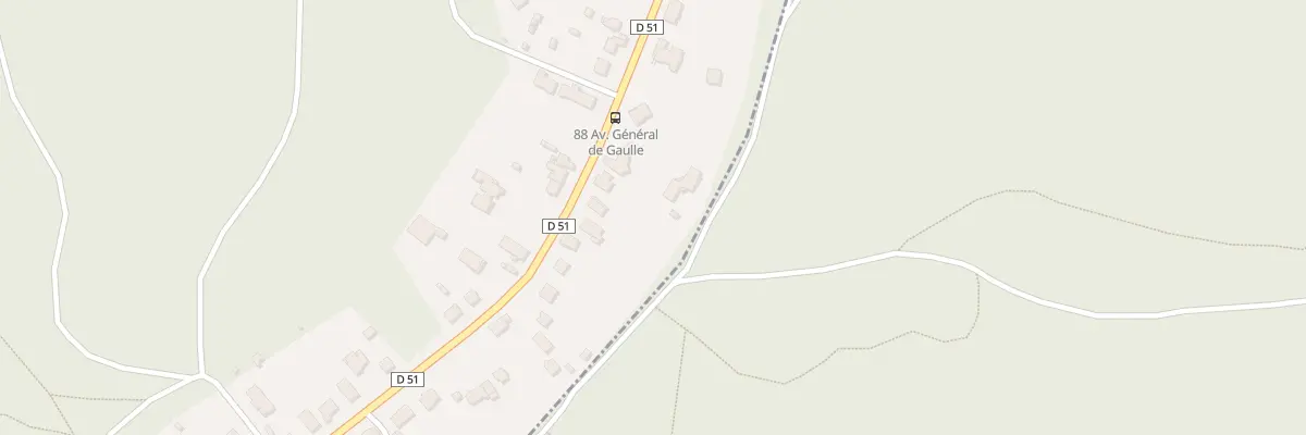 Plan du 99 Rue du Général de Gaulle à Chantraine