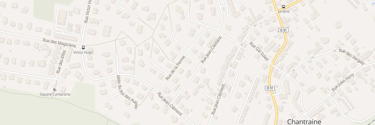 Plan du 7 Rue de la Ferme à Chantraine