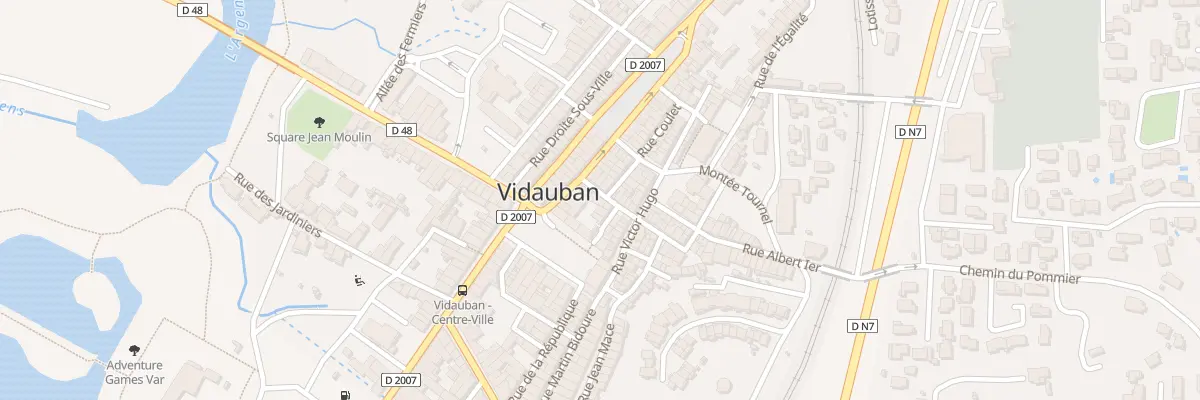 Plan du 6 Rue de la Victoire à Vidauban