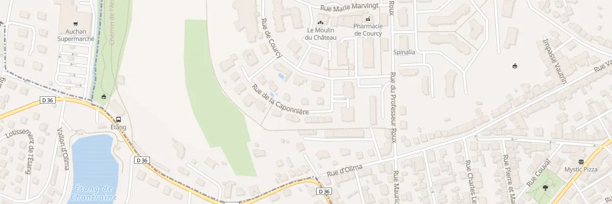 Plan du 4 Rue de la Caponnière à Épinal