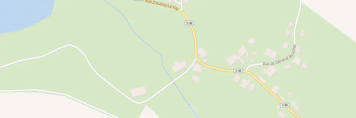 Plan du 15 Rue d’Autrey-le-vay aux Magny