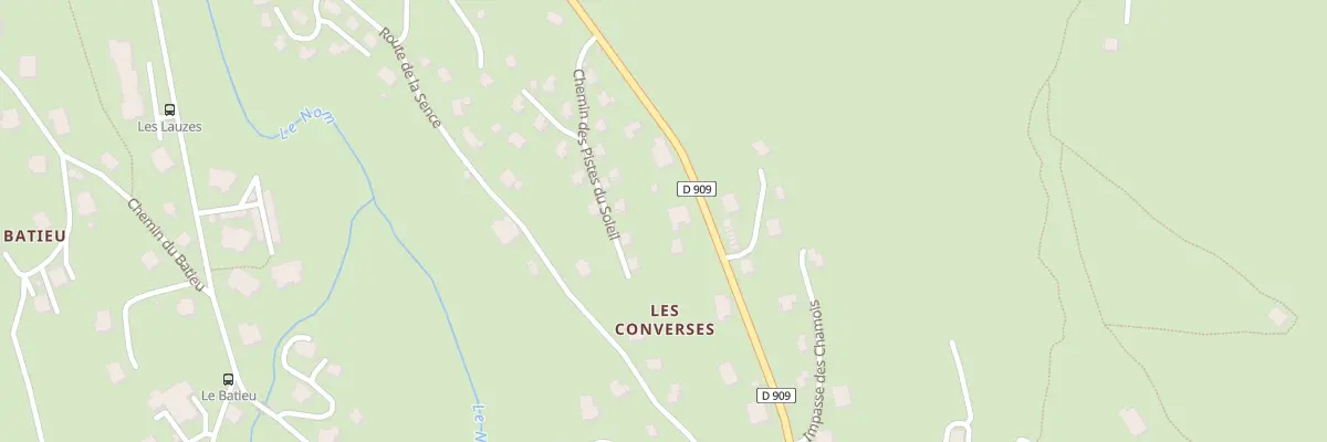 Plan du 2894 Rte du Col des Aravis à La Clusaz