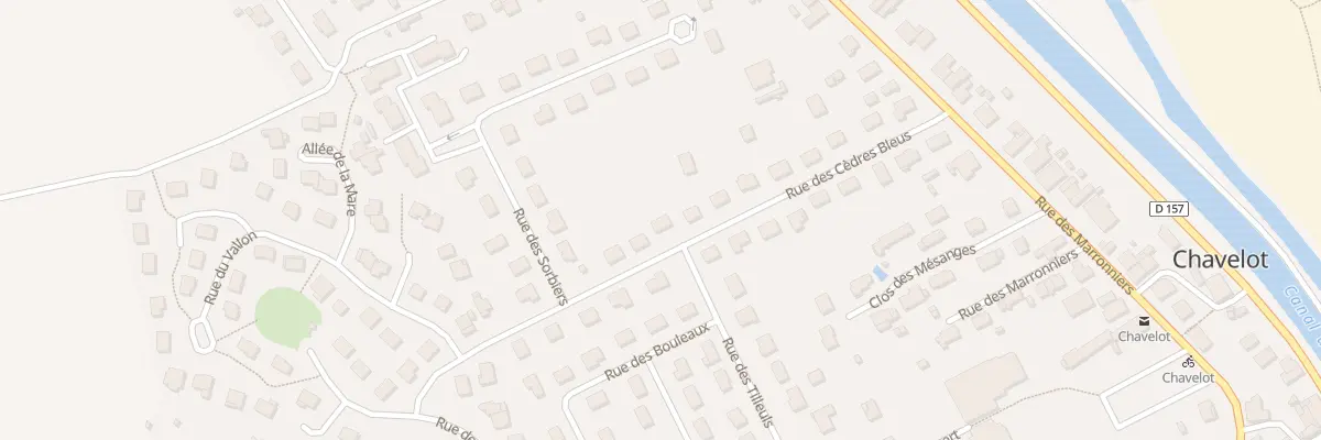 Plan du 18 Rue des Cèdres Bleus à Chavelot