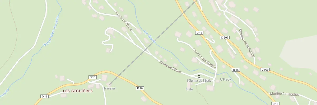 Plan du 2671 Rte de l’Etale à La Clusaz