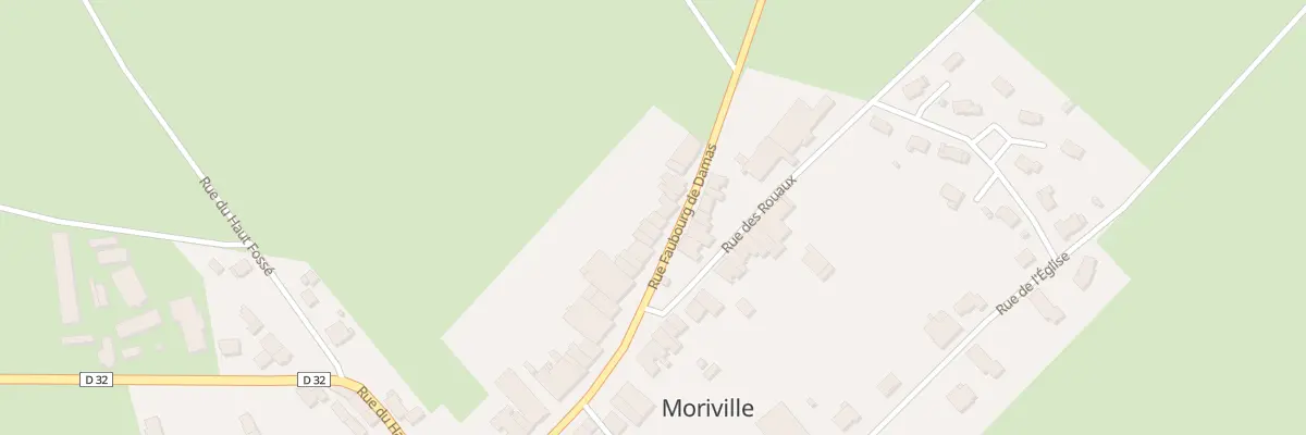 Plan du 41 Rue du Faubourg de Damas à Moriville