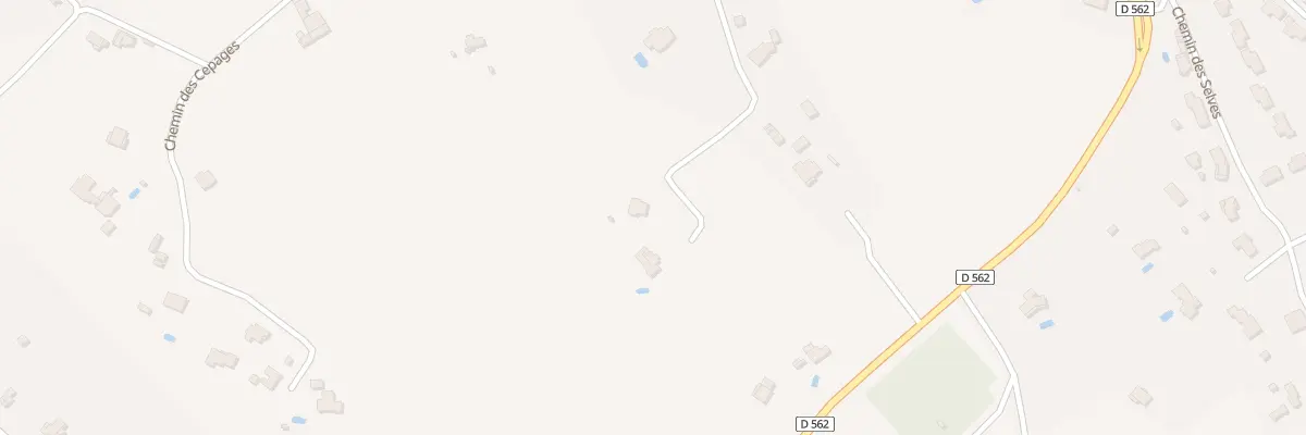 Plan du 350 Che du Clos D’Ières à Draguignan