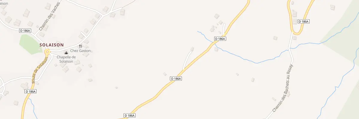 Plan du 5418 Les Rasses à Brizon
