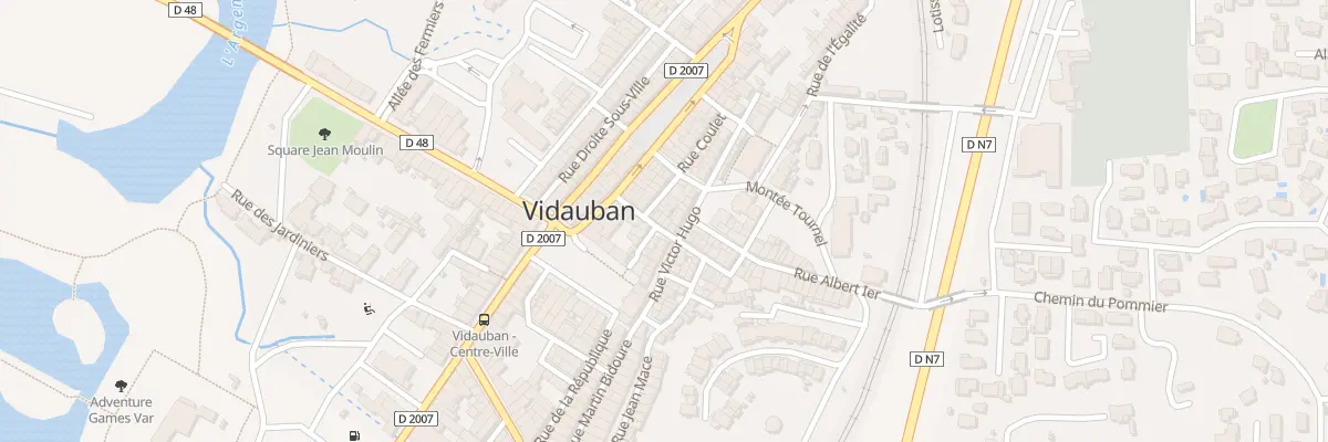 Plan du 11 Rue de la Victoire à Vidauban