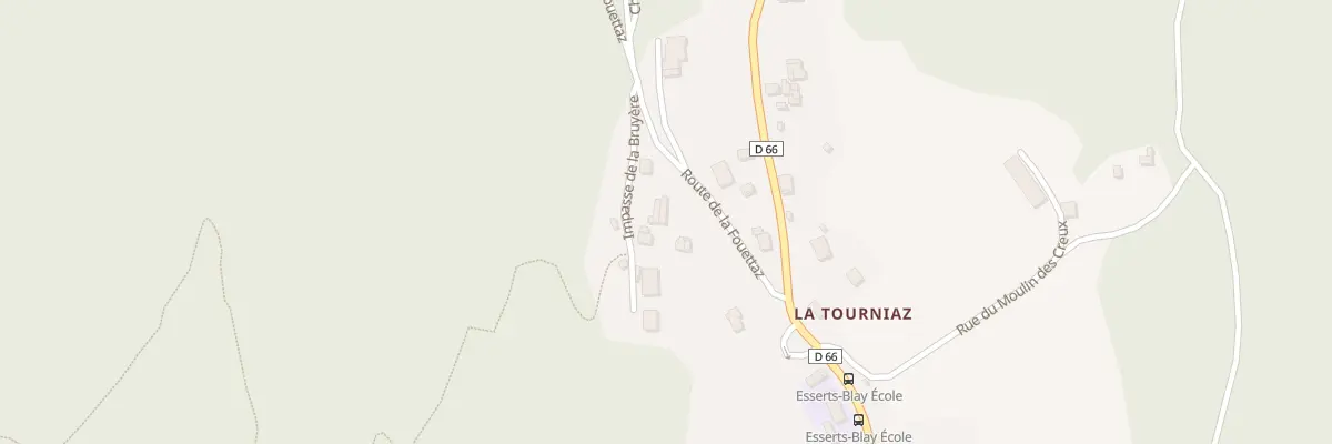Plan du 5446 La Bruyere à Esserts-Blay