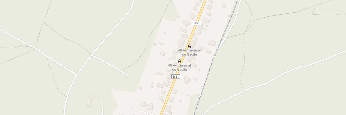 Plan du 54 Rue du Général de Gaulle à Chantraine