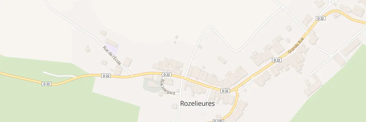 Plan du 16 Rue Haute à Rozelieures