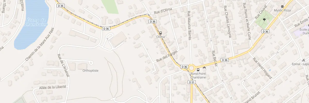 Plan du 11 Rue des Forges à Chantraine