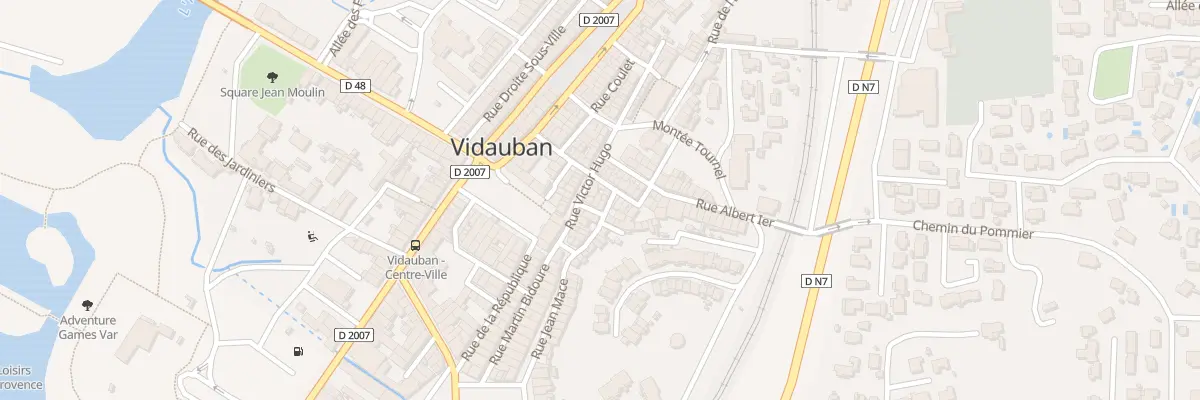 Plan du 24 Rue de la Victoire à Vidauban