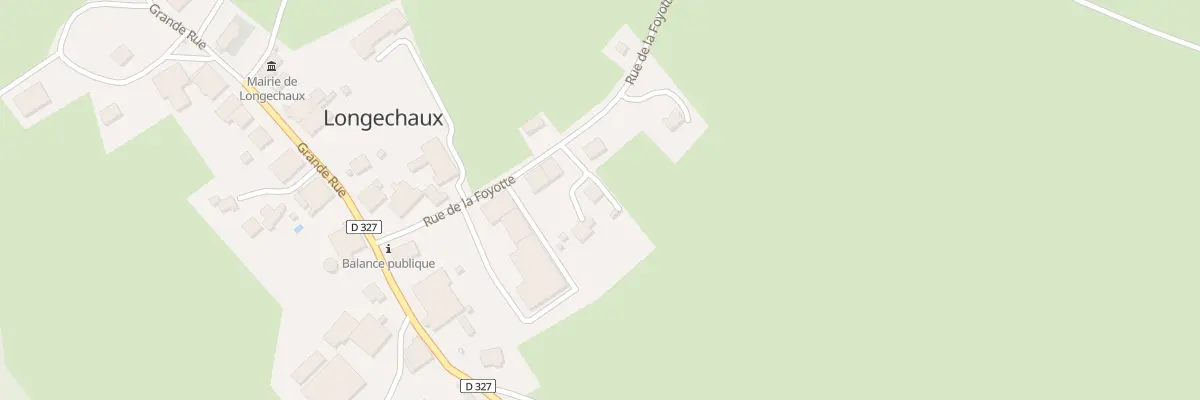 Plan du 4T Rue de la Foyotte à Longechaux