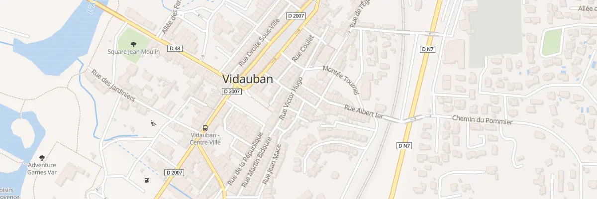 Plan du 14 Rue de la Victoire à Vidauban