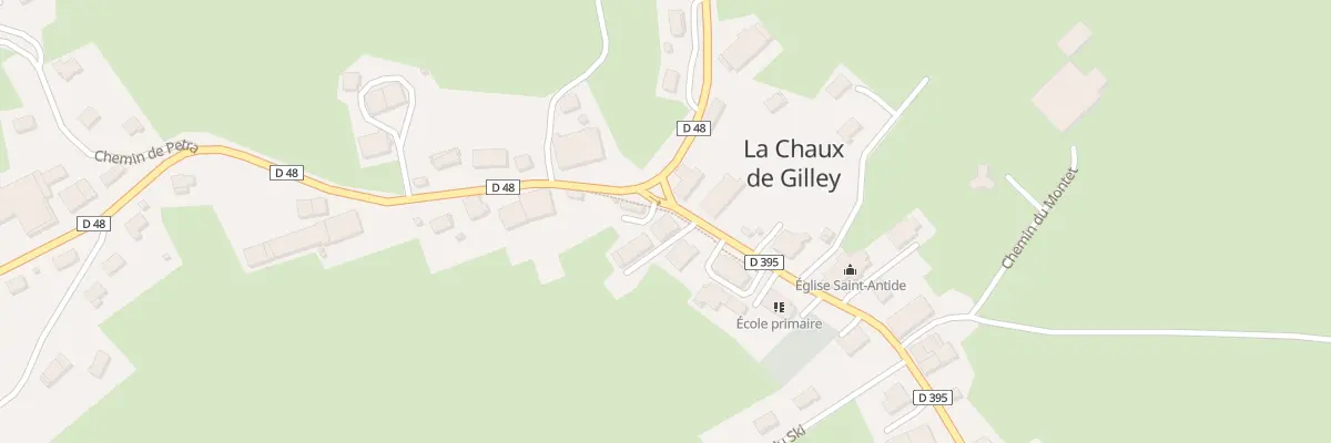 Plan du 4B Rue du Docteur Girard à La Chaux