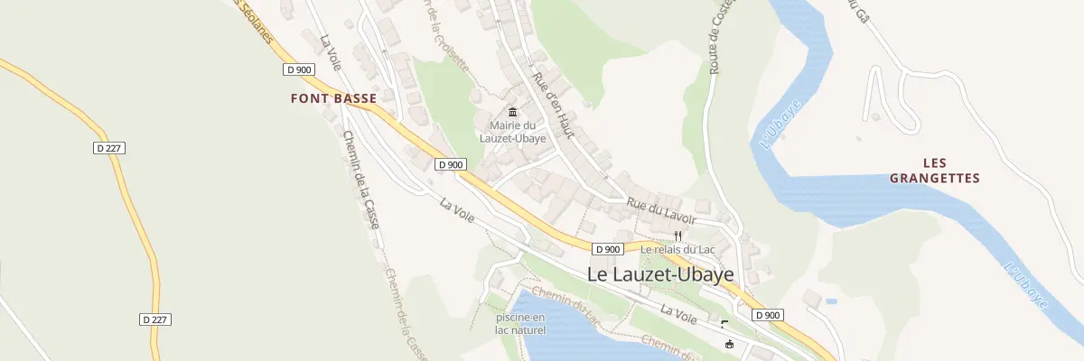 Plan du 10 Pl de l’Eglise au Lauzet-Ubaye