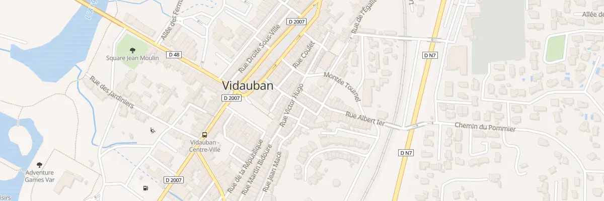 Plan du 17 Rue de la Victoire à Vidauban