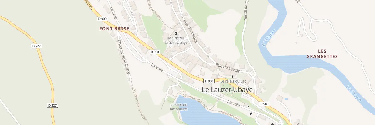 Plan du 12 Pl de l’Eglise au Lauzet-Ubaye