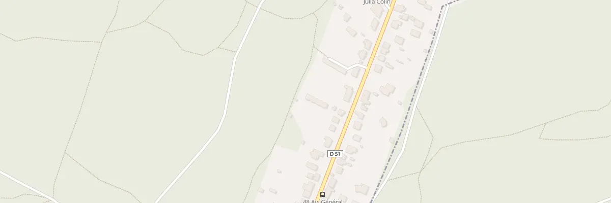 Plan du 30B Rue du Général de Gaulle à Chantraine