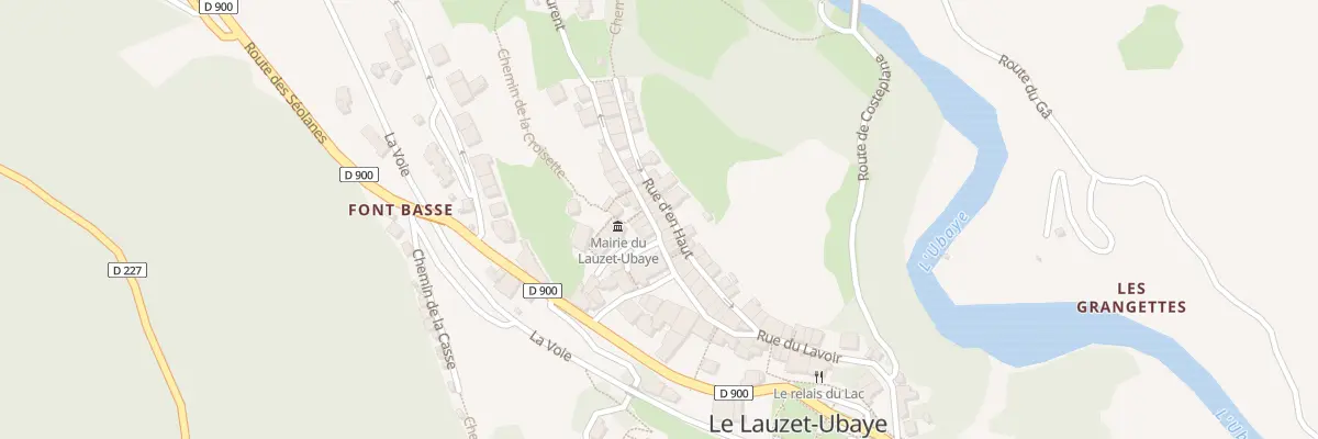 Plan du 31 Rue d’en Haut au Lauzet-Ubaye