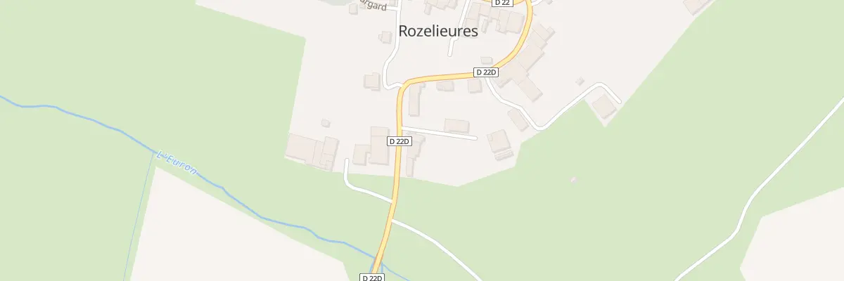 Plan du 4 Rue Capitaine Durand à Rozelieures