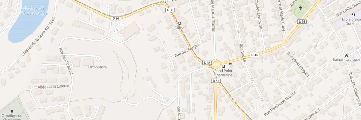 Plan du 5B Rue des Forges à Chantraine