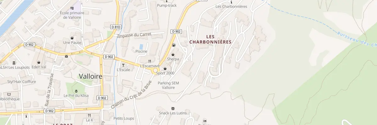 Plan du 5764 Res Hameau de la Vallee d’Or à Valloire