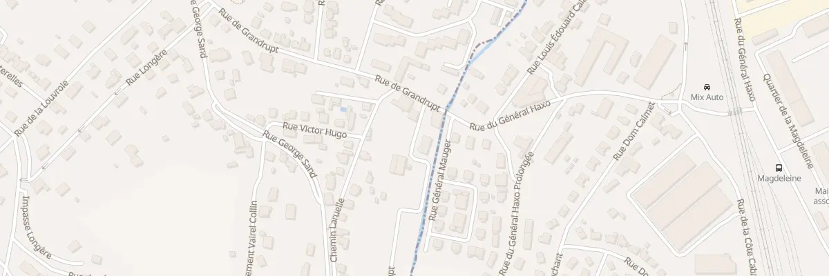 Plan du 52 Rue de Grandrupt à Golbey