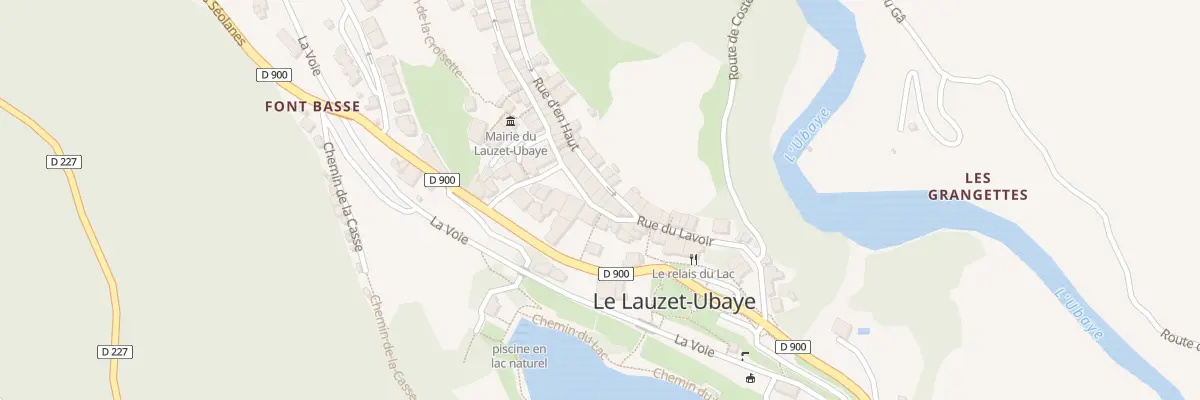 Plan du 5138 Le Village au Lauzet-Ubaye