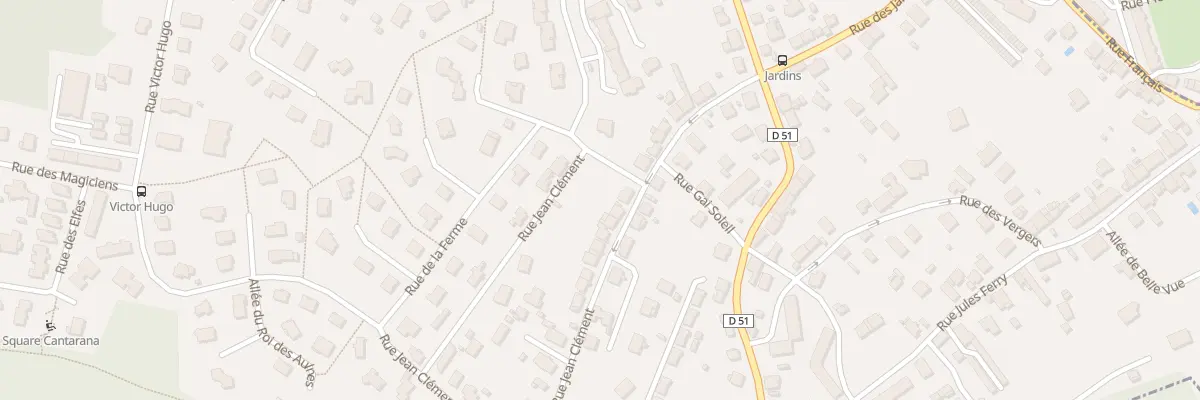 Plan du 24 Rue Jean Clément à Chantraine