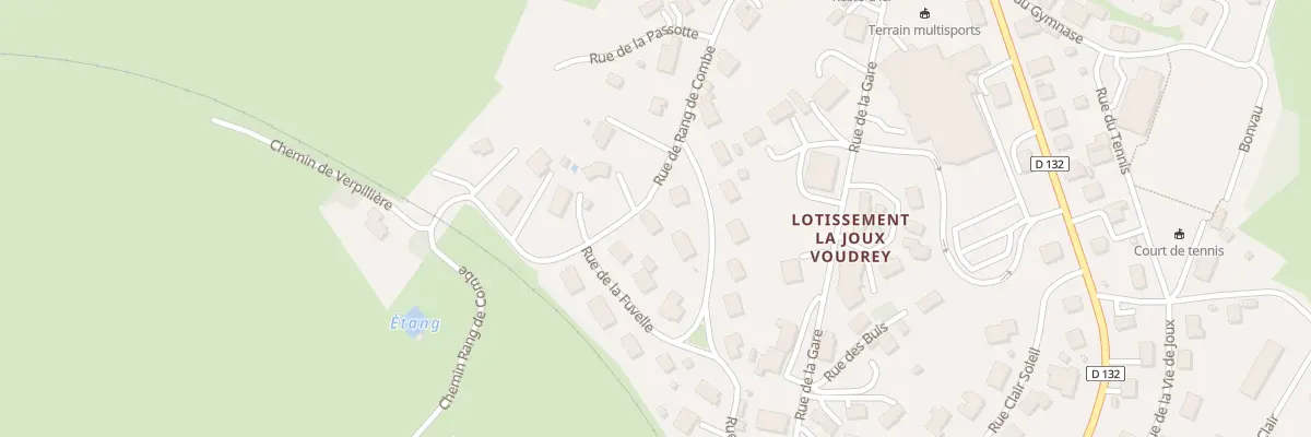 Plan du 7 Rue Rang de Combe à Avoudrey