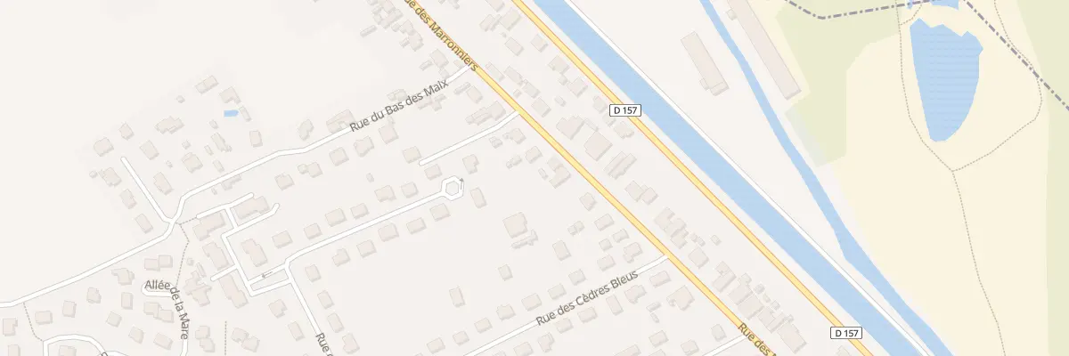 Plan du 52 Rue des Marronniers à Chavelot